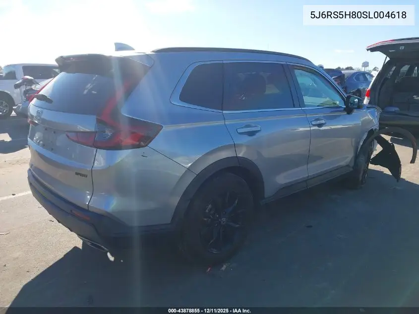 5J6RS5H80SL004618 2025 Honda Cr-V Hybrid Sport-L