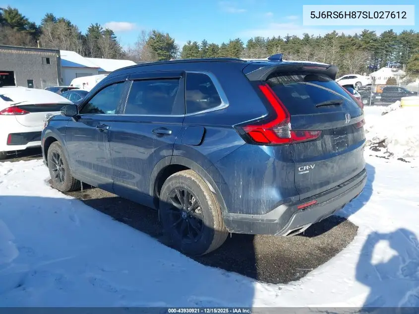 5J6RS6H87SL027612 2025 Honda Cr-V Hybrid Sport-L