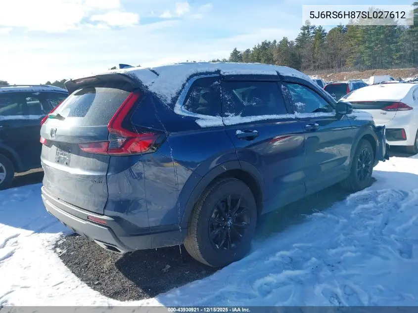 5J6RS6H87SL027612 2025 Honda Cr-V Hybrid Sport-L