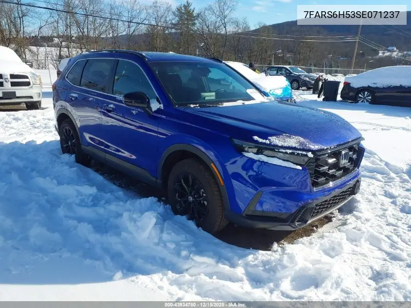 7FARS6H53SE071237 2025 Honda Cr-V Hybrid Sport