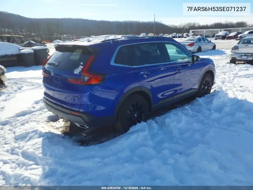 7FARS6H53SE071237 2025 Honda Cr-V Hybrid Sport