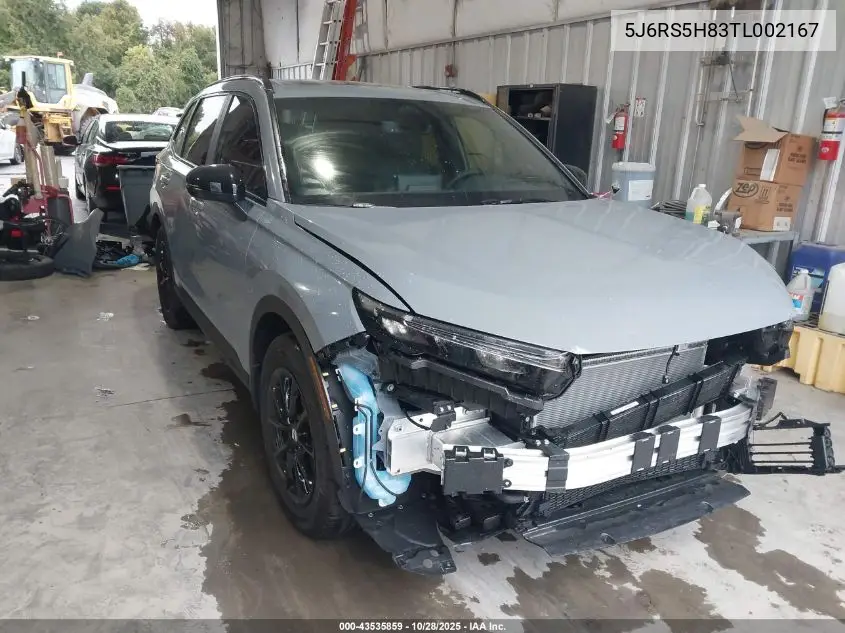 5J6RS5H83TL002167 2026 Honda Cr-V Hybrid 2Wd Sport-L
