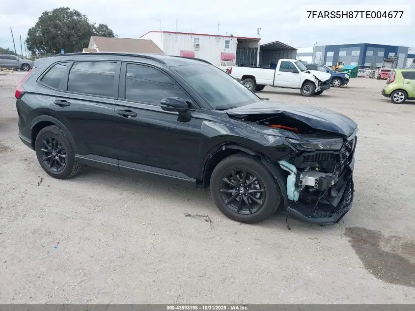7FARS5H87TE004677 2026 Honda Cr-V Hybrid 2Wd Sport-L