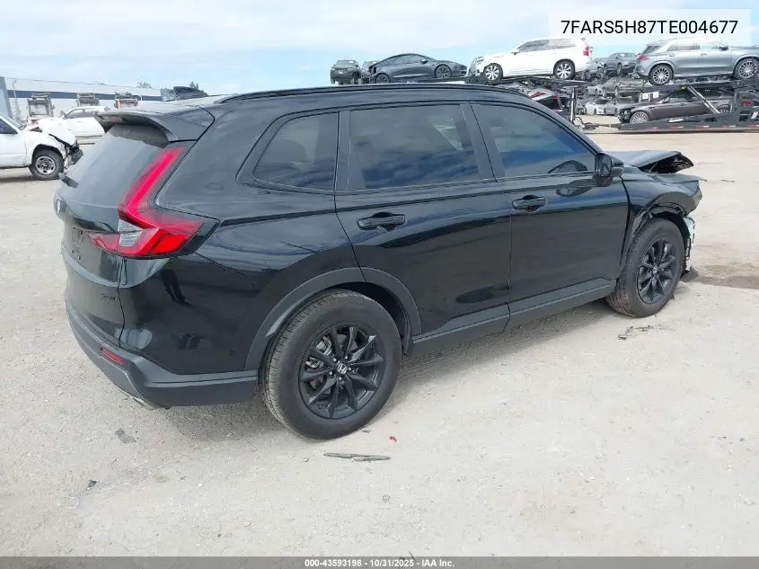 7FARS5H87TE004677 2026 Honda Cr-V Hybrid 2Wd Sport-L