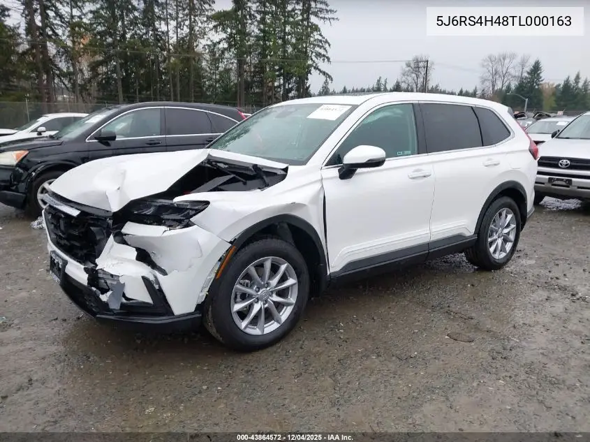 5J6RS4H48TL000163 2026 Honda Cr-V Ex Awd