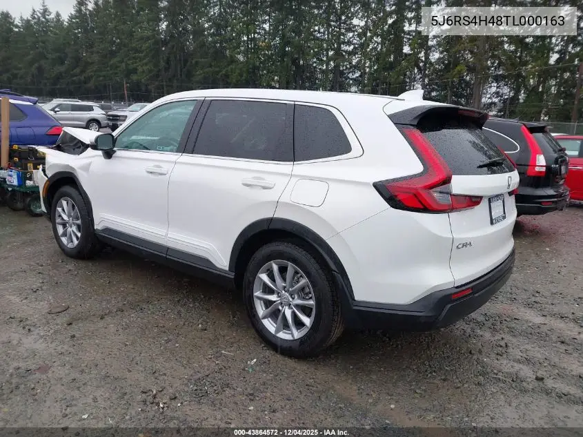 5J6RS4H48TL000163 2026 Honda Cr-V Ex Awd