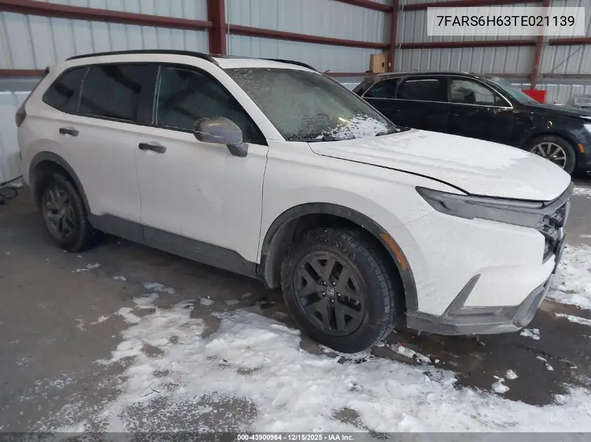 7FARS6H63TE021139 2026 Honda Cr-V Hybrid Awd Trailsport