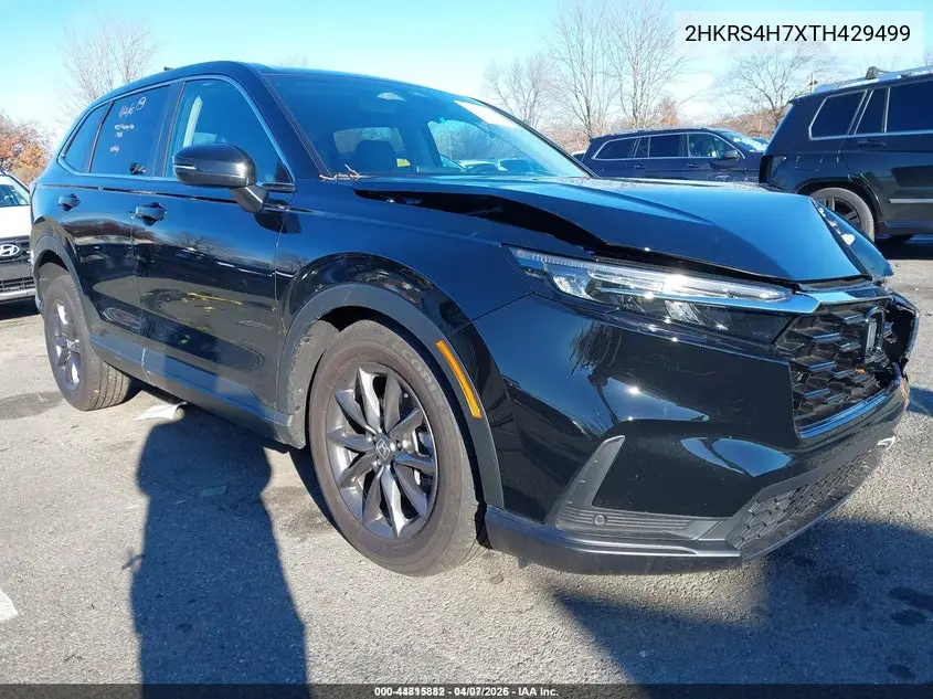 2HKRS4H7XTH429499 2026 Honda Cr-V Ex-L Awd