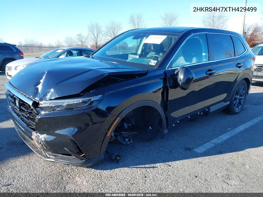 2HKRS4H7XTH429499 2026 Honda Cr-V Ex-L Awd