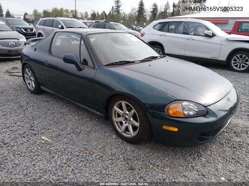 1997 Honda Del Sol Si VIN: JHMEH6165VS005323 Lot: 44899961