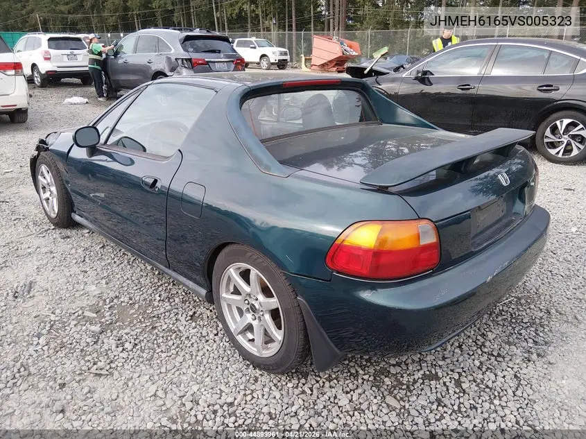1997 Honda Del Sol Si VIN: JHMEH6165VS005323 Lot: 44899961