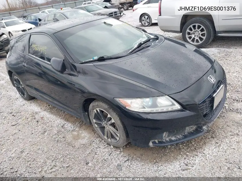 JHMZF1D69ES001376 2014 Honda Cr-Z Ex