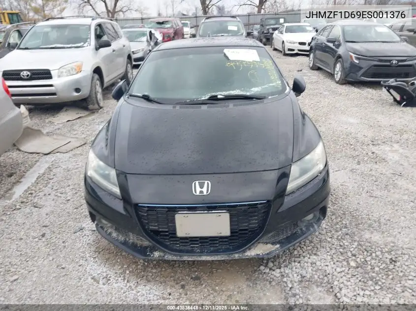 JHMZF1D69ES001376 2014 Honda Cr-Z Ex