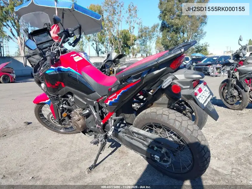 JH2SD1555RK000155 2024 Honda Crf1000 D