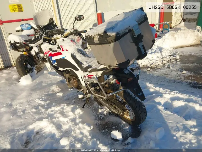 JH2SD15B0SK100255 2025 Honda Crf1100 A4