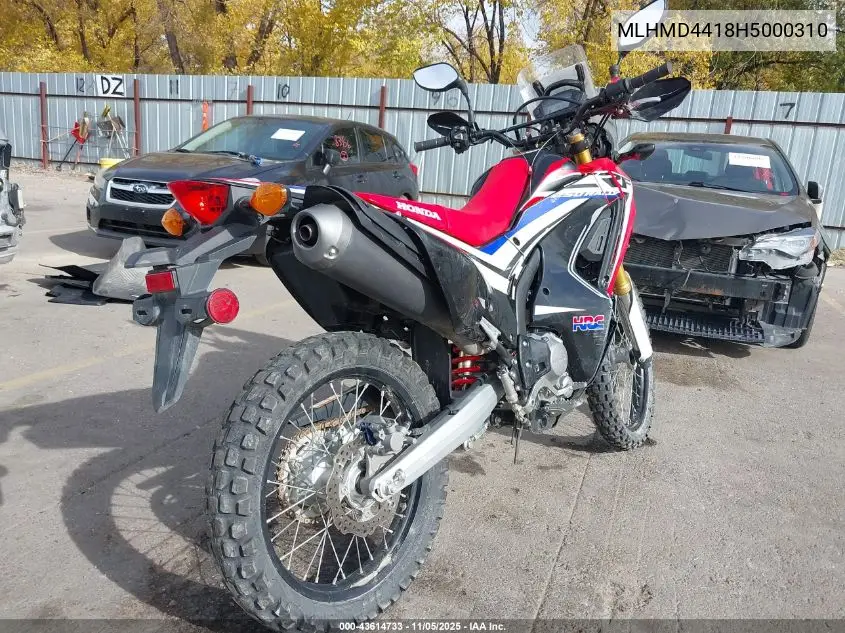 MLHMD4418H5000310 2017 Honda Crf250 L/Rl