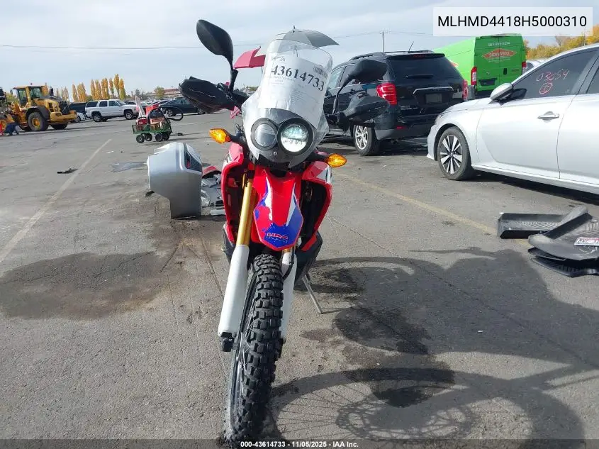 MLHMD4418H5000310 2017 Honda Crf250 L/Rl