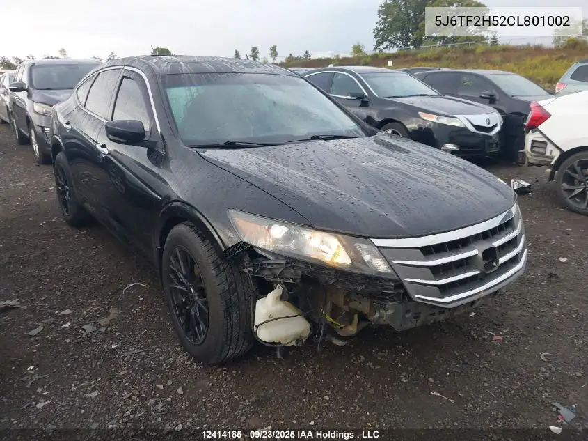 5J6TF2H52CL801002 2012 Honda Crosstour Exl