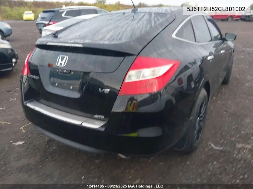 5J6TF2H52CL801002 2012 Honda Crosstour Exl