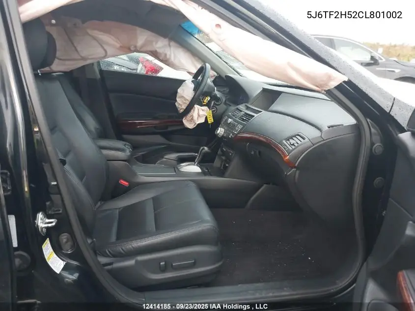 5J6TF2H52CL801002 2012 Honda Crosstour Exl