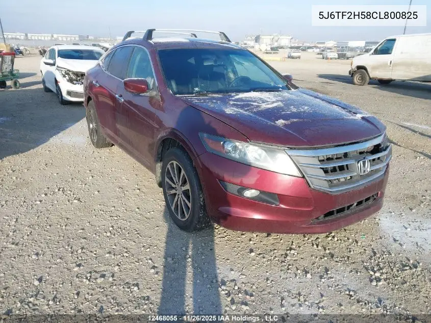 5J6TF2H58CL800825 2012 Honda Crosstour Ex-L