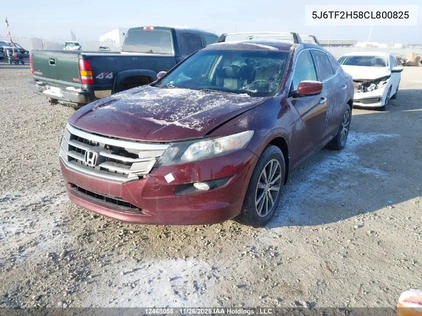 5J6TF2H58CL800825 2012 Honda Crosstour Ex-L