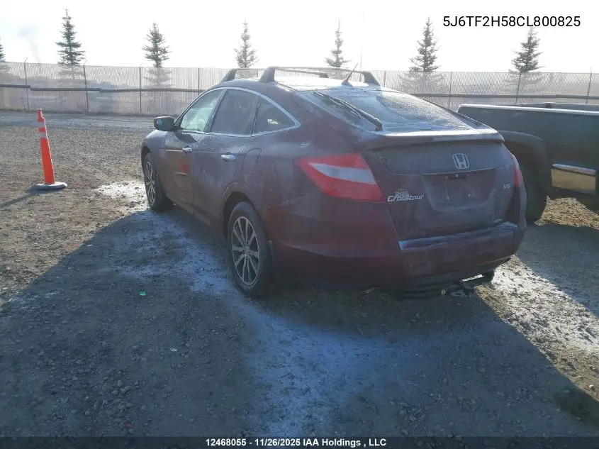 5J6TF2H58CL800825 2012 Honda Crosstour Ex-L