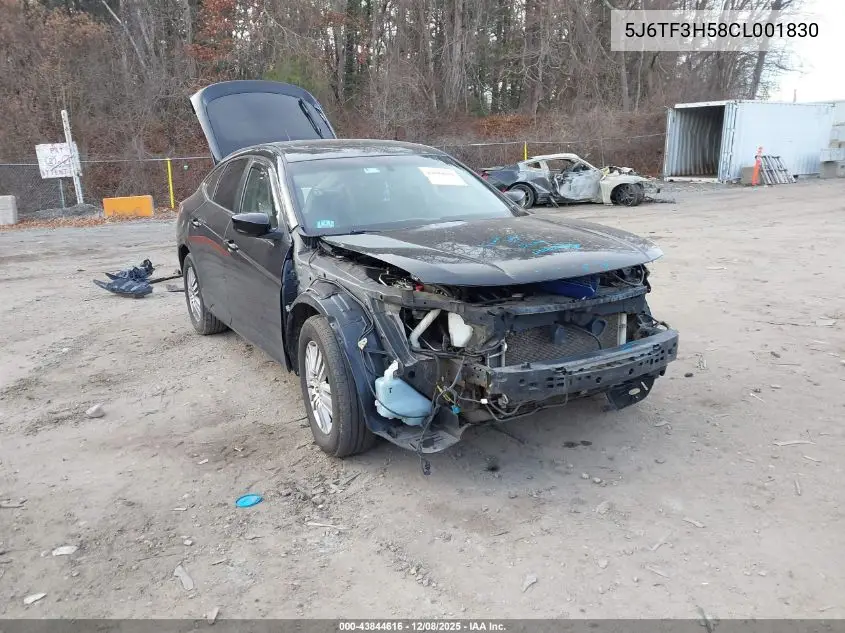 5J6TF3H58CL001830 2012 Honda Crosstour 2.4 Ex-L
