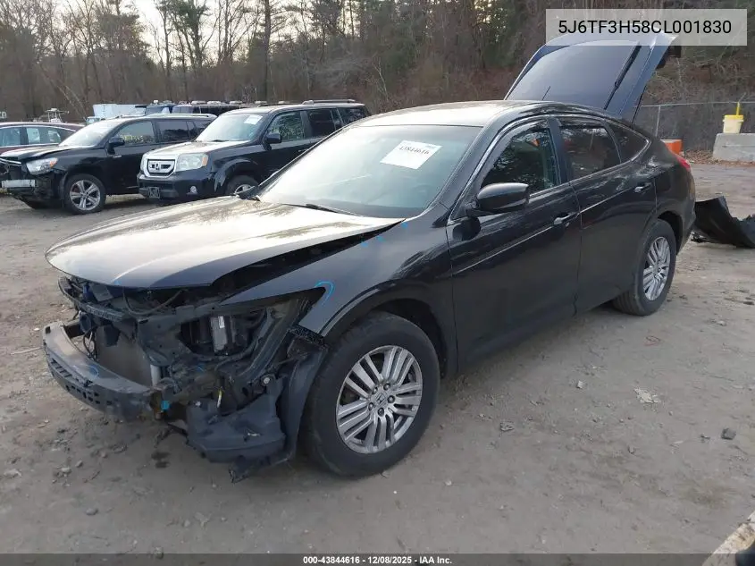 5J6TF3H58CL001830 2012 Honda Crosstour 2.4 Ex-L