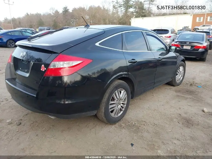 5J6TF3H58CL001830 2012 Honda Crosstour 2.4 Ex-L