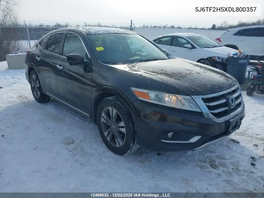 5J6TF2H5XDL800357 2013 Honda Crosstour Ex-L