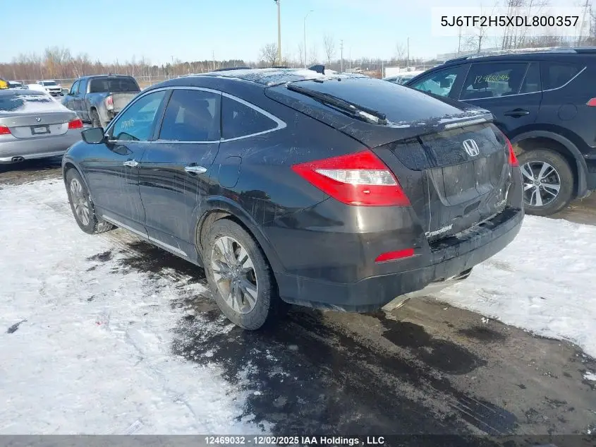 5J6TF2H5XDL800357 2013 Honda Crosstour Ex-L