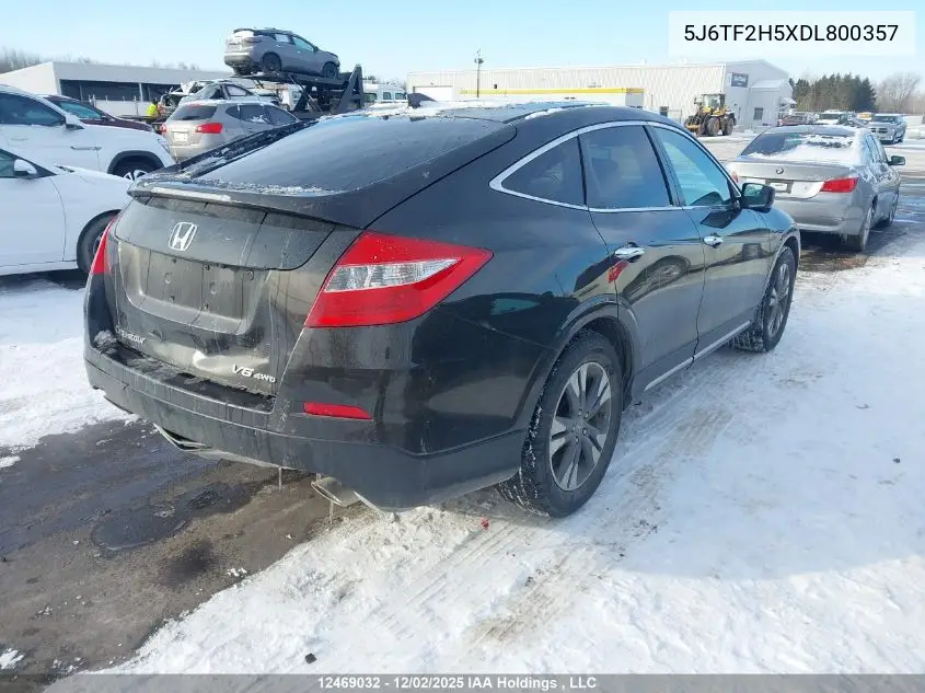 5J6TF2H5XDL800357 2013 Honda Crosstour Ex-L