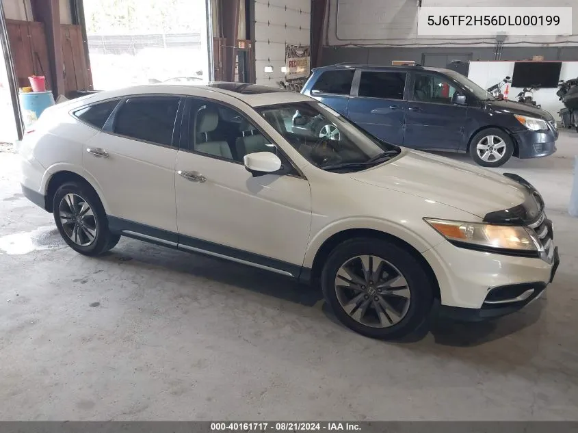 2013 Honda Crosstour Ex-L V6 VIN: 5J6TF2H56DL000199 Lot: 40161717