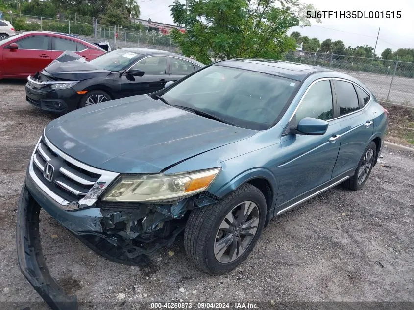 2013 Honda Crosstour Ex VIN: 5J6TF1H35DL001515 Lot: 40250873