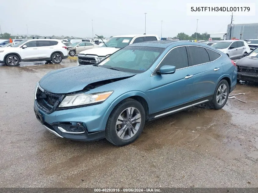 2013 Honda Crosstour Ex V6 VIN: 5J6TF1H34DL001179 Lot: 40293916