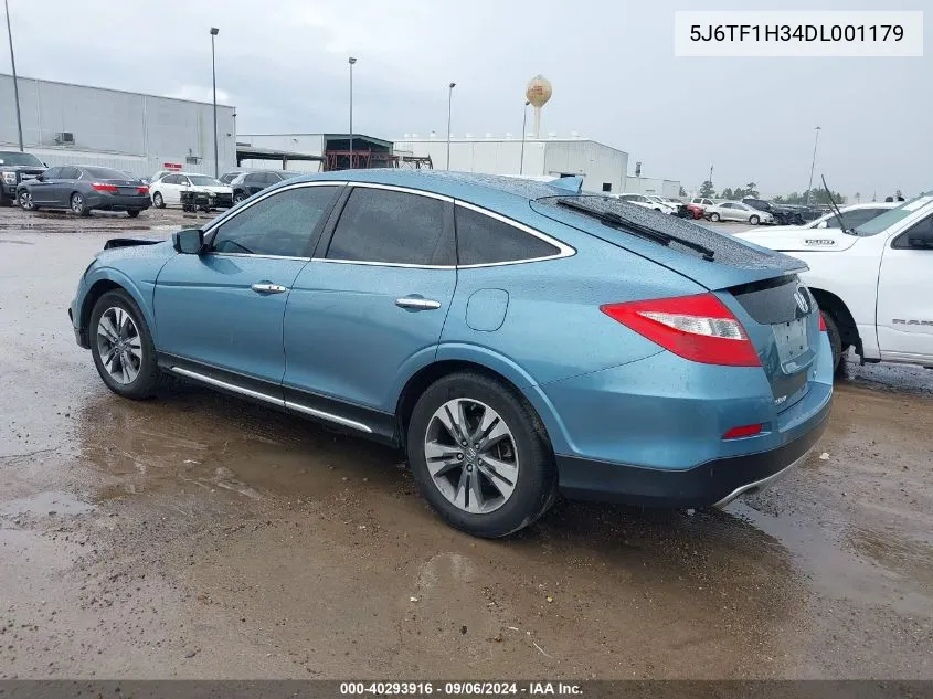 2013 Honda Crosstour Ex V6 VIN: 5J6TF1H34DL001179 Lot: 40293916