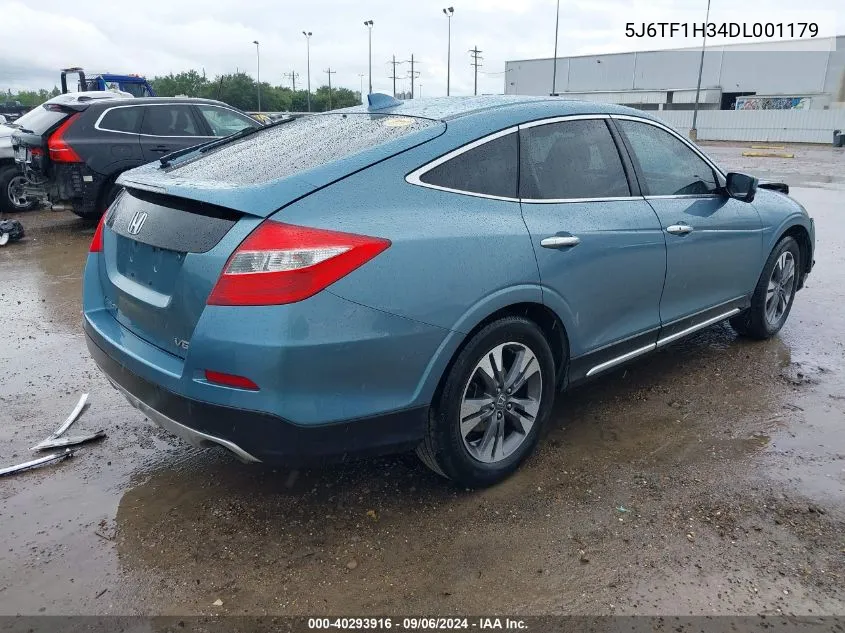 2013 Honda Crosstour Ex V6 VIN: 5J6TF1H34DL001179 Lot: 40293916