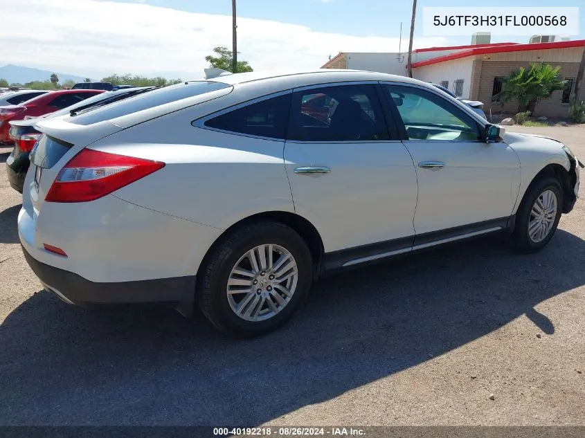 2015 Honda Crosstour Ex VIN: 5J6TF3H31FL000568 Lot: 40192218