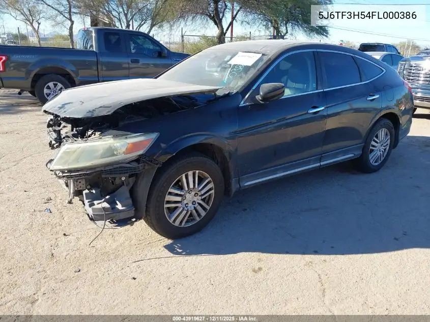 5J6TF3H54FL000386 2015 Honda Crosstour Ex-L