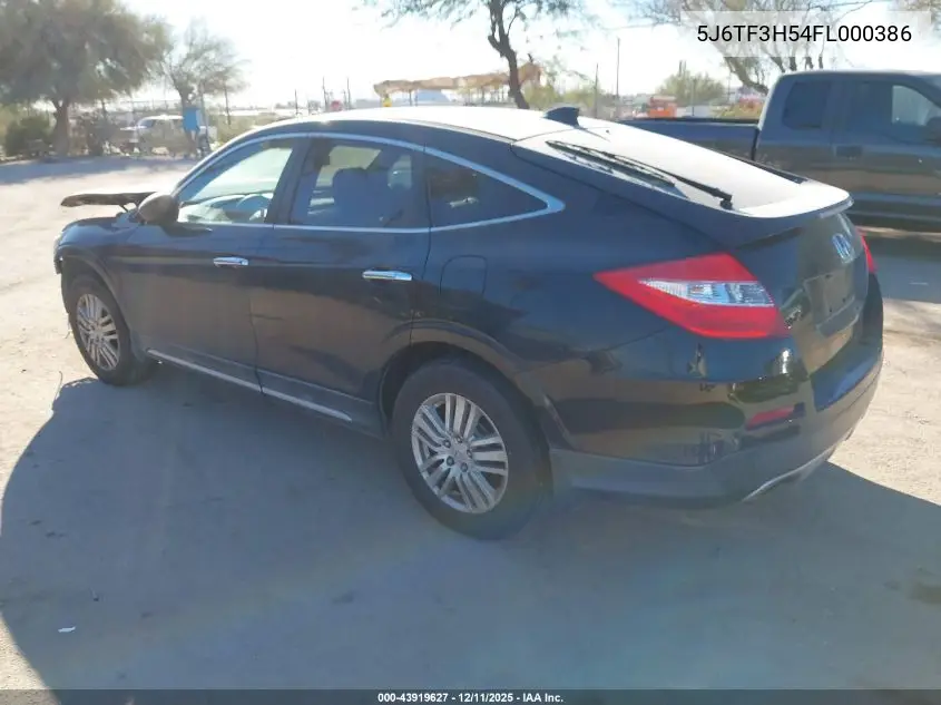5J6TF3H54FL000386 2015 Honda Crosstour Ex-L