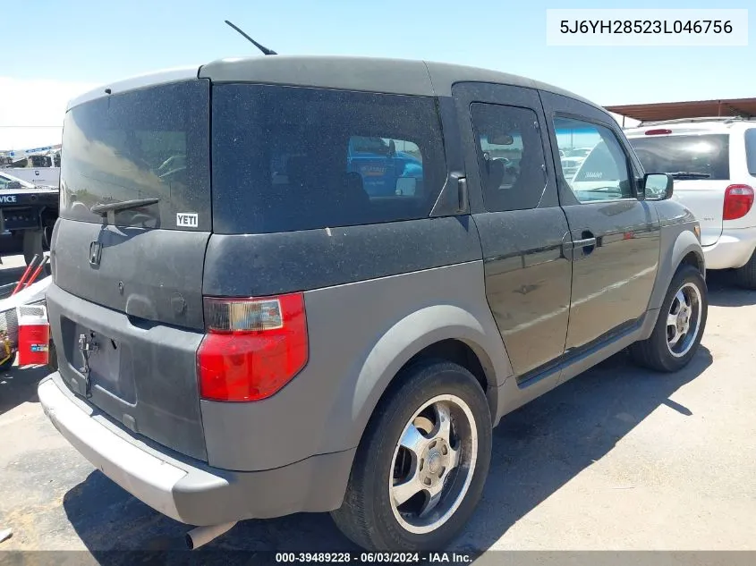 5J6YH28523L046756 2003 Honda Element Ex