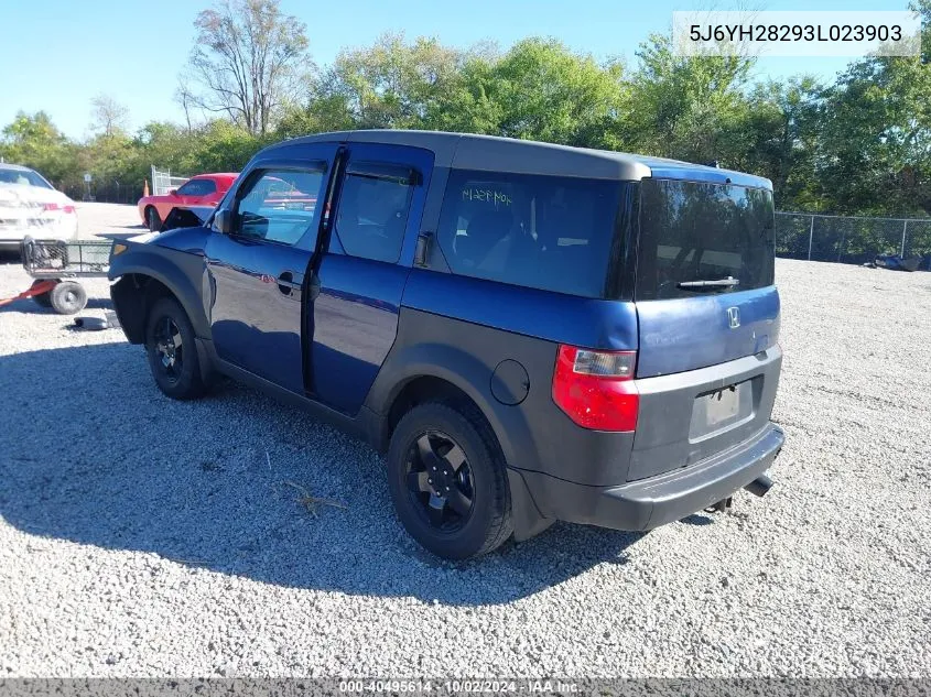 5J6YH28293L023903 2003 Honda Element Dx