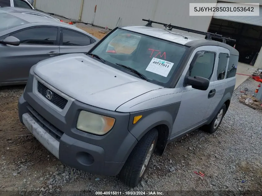 5J6YH28503L053642 2003 Honda Element Ex