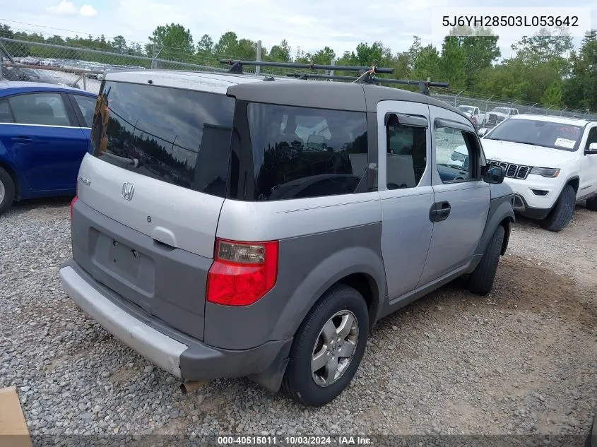 5J6YH28503L053642 2003 Honda Element Ex