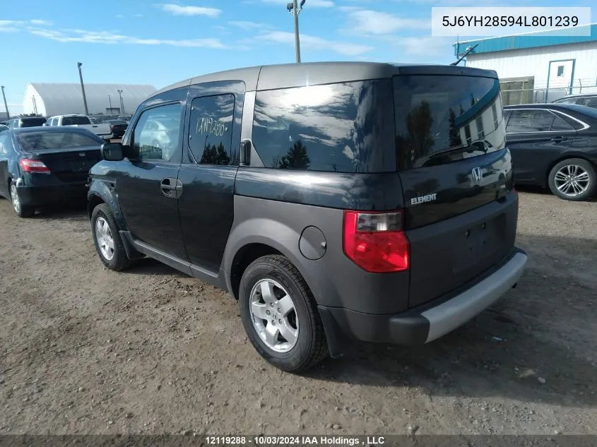 5J6YH28594L801239 2004 Honda Element