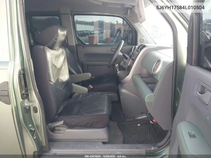 5J6YH17584L010504 2004 Honda Element Ex