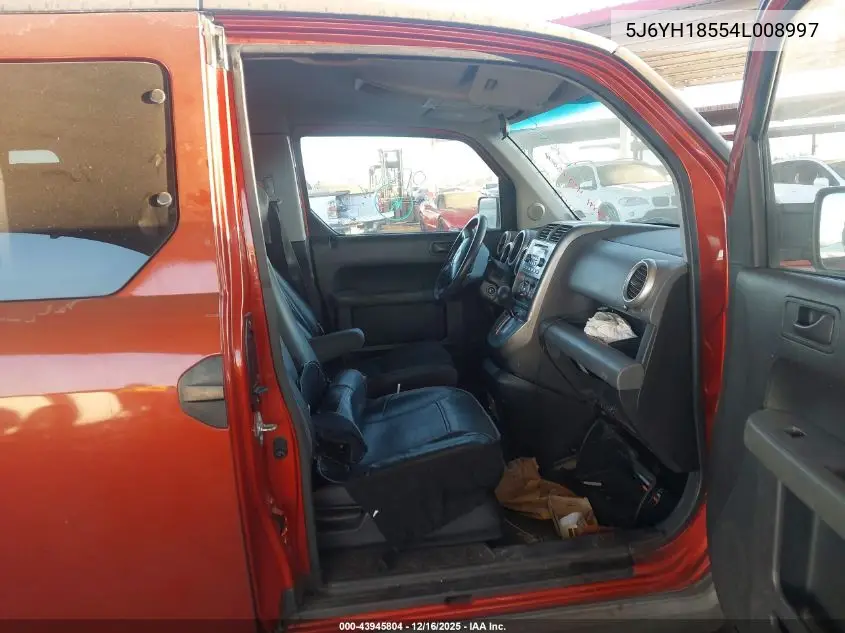 5J6YH18554L008997 2004 Honda Element Ex