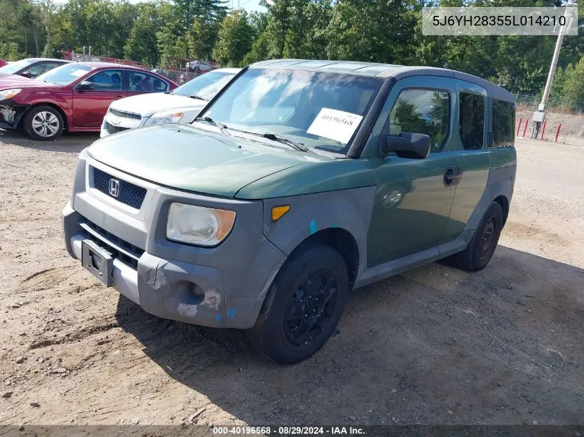 5J6YH28355L014210 2005 Honda Element Lx