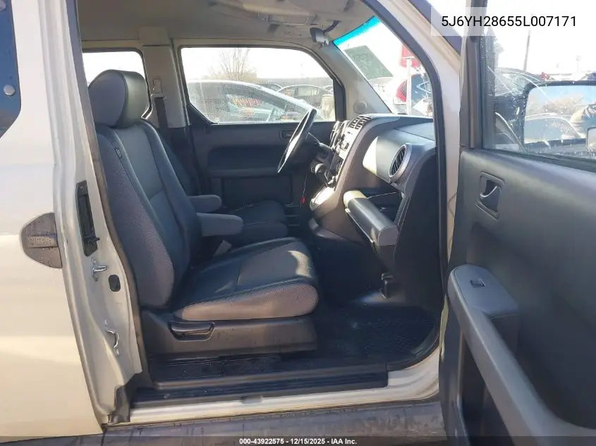 5J6YH28655L007171 2005 Honda Element Ex